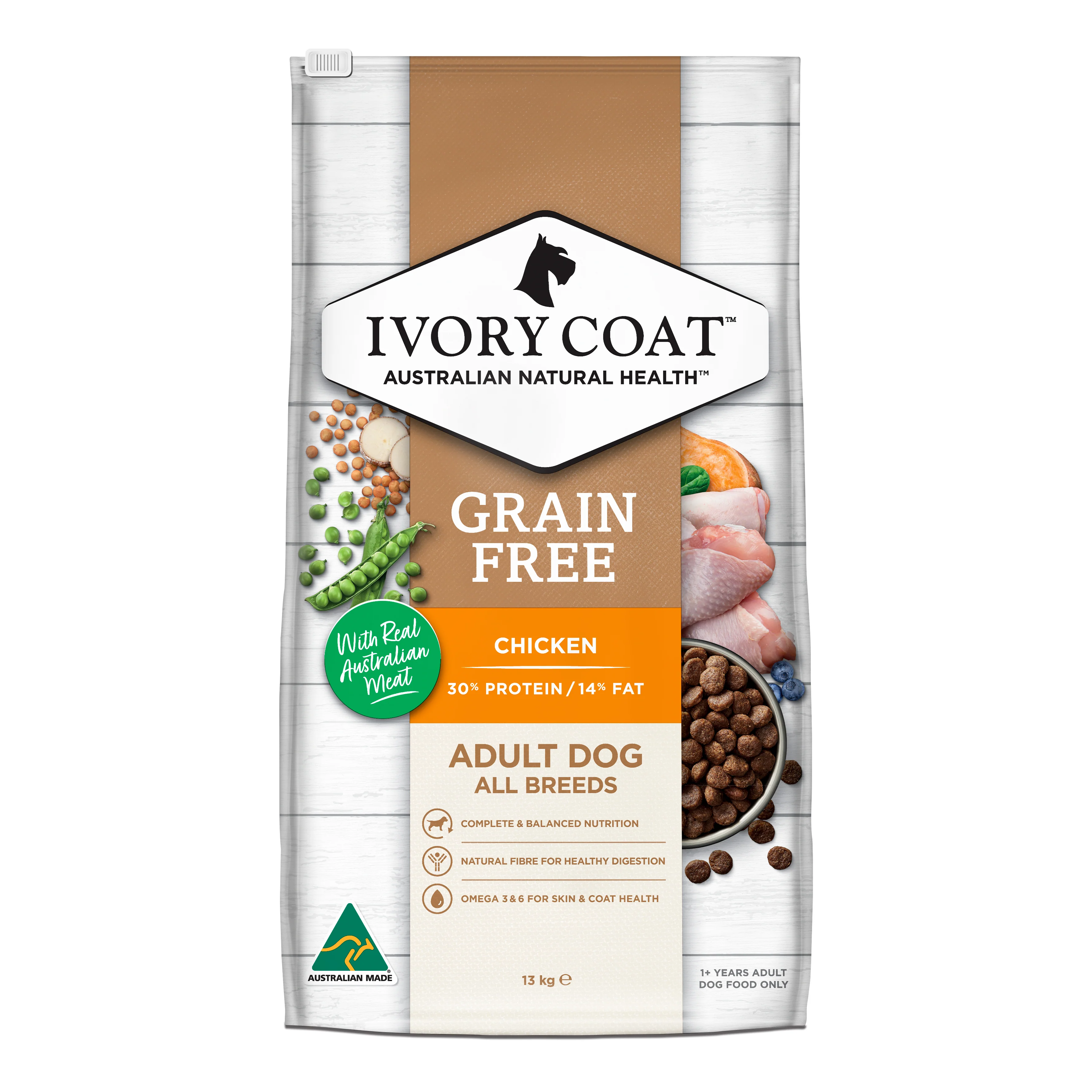 Ivory Coat dog food