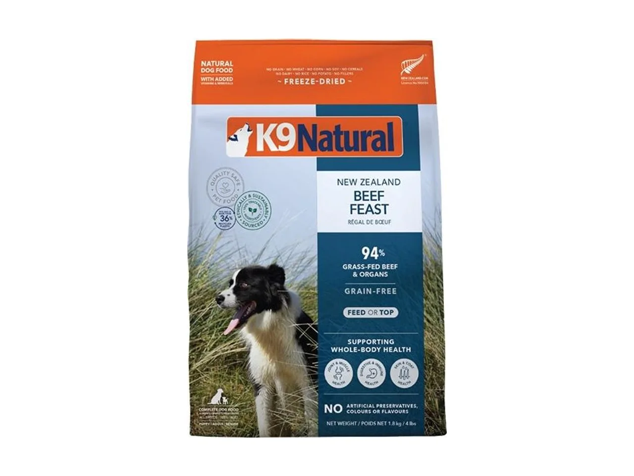 K9 Natural pack