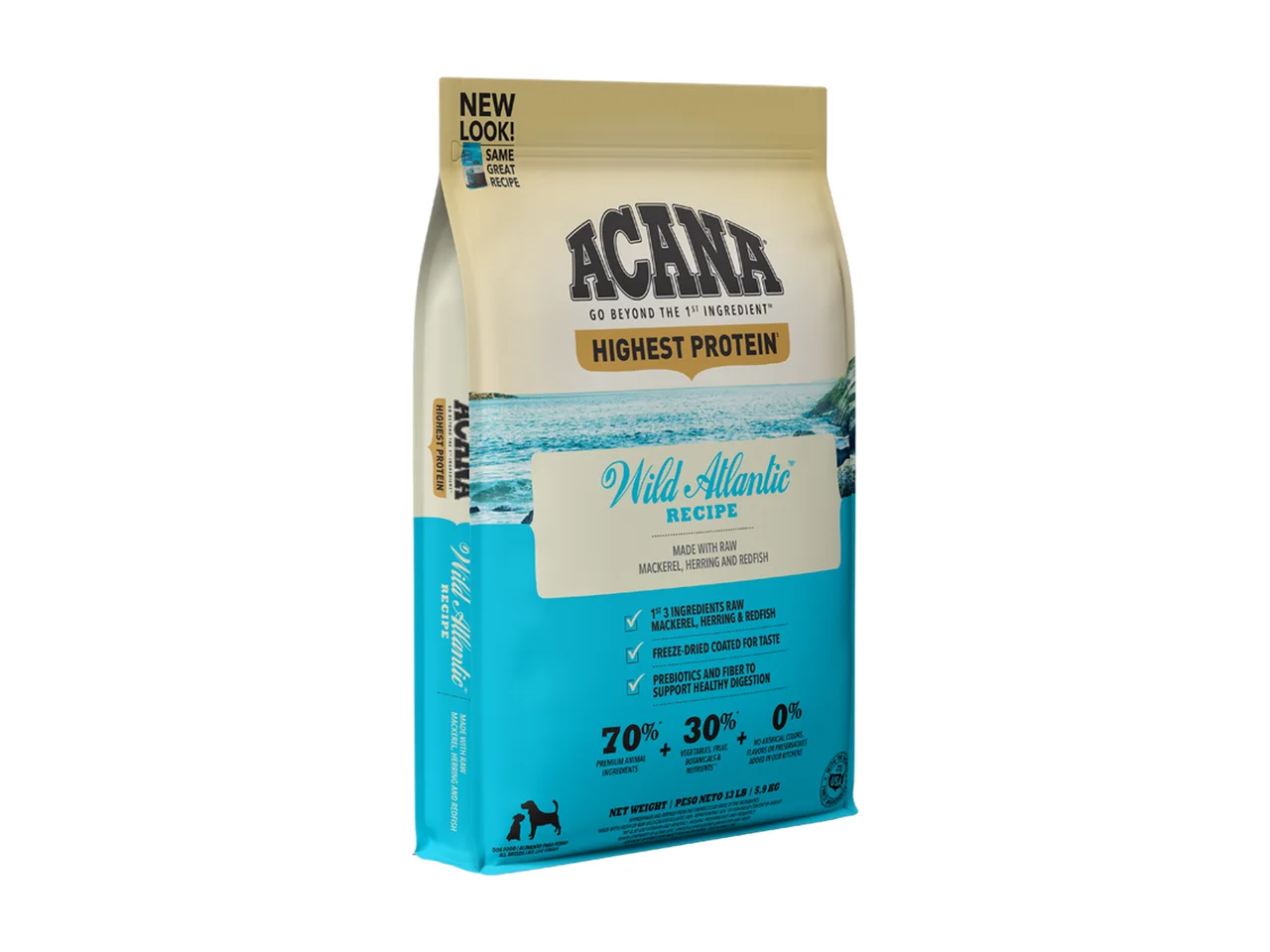 Acana Highest Protein Wild Atlantic Recipe Dry Dog Food 11.4kg pack