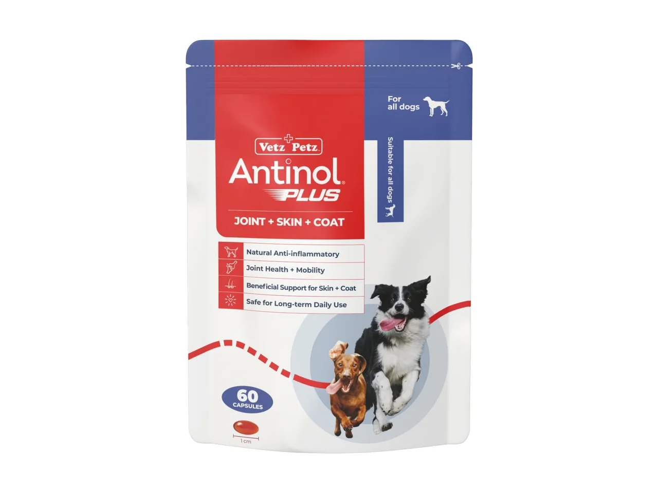 Antinol Plus for Dogs - 60 Capsules pack