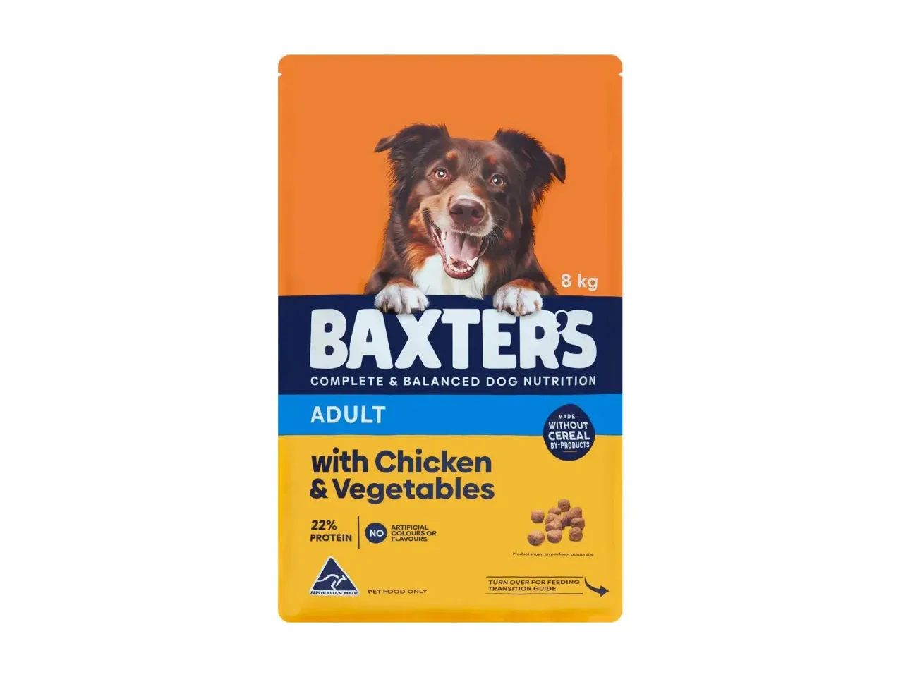 Baxter's Dry Dog Food Chicken & Vegetables 18kg pack