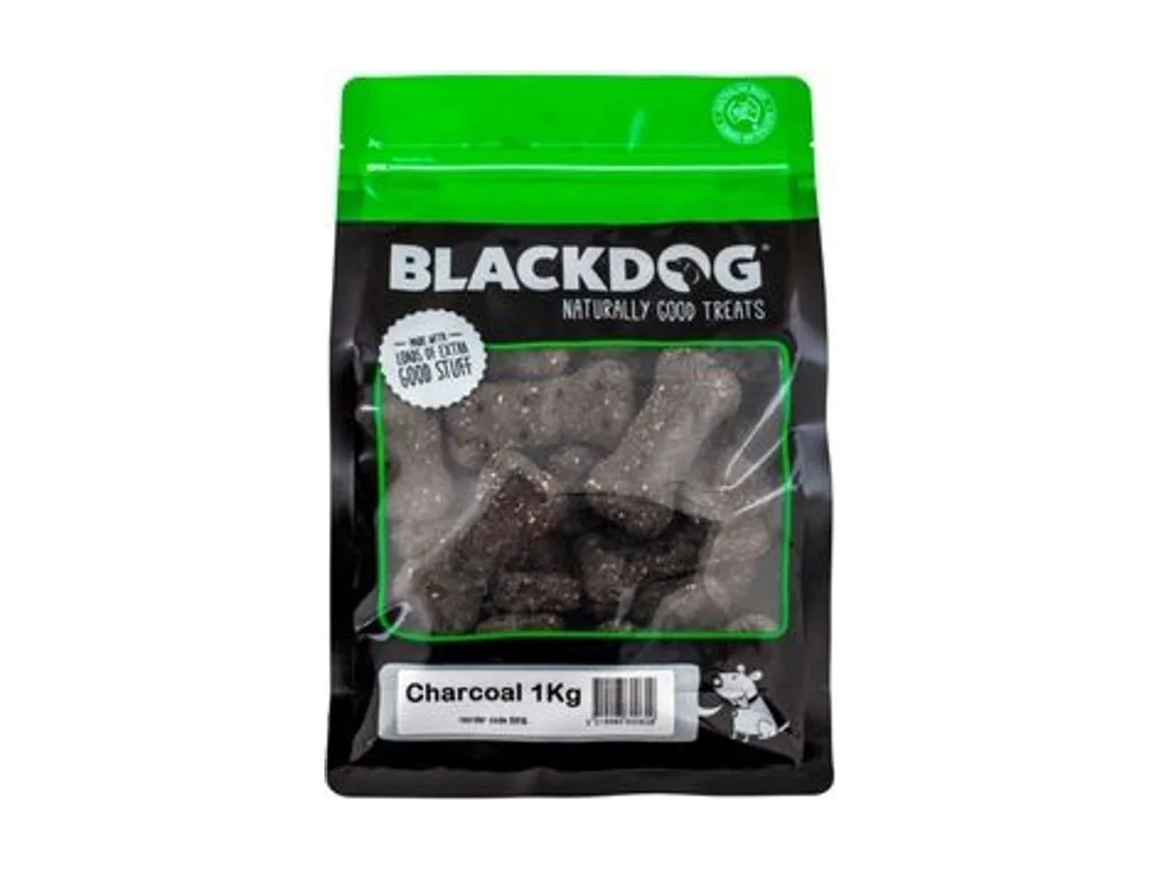 Blackdog Oven Baked Charcoal Biscuits 1kg pack