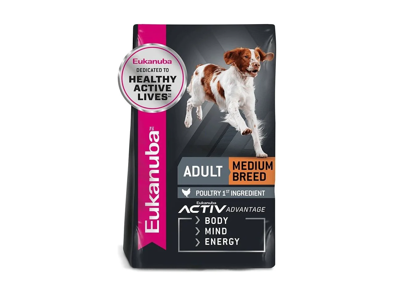 Eukanuba Adult Medium Breed Dry Dog Food 15kg pack