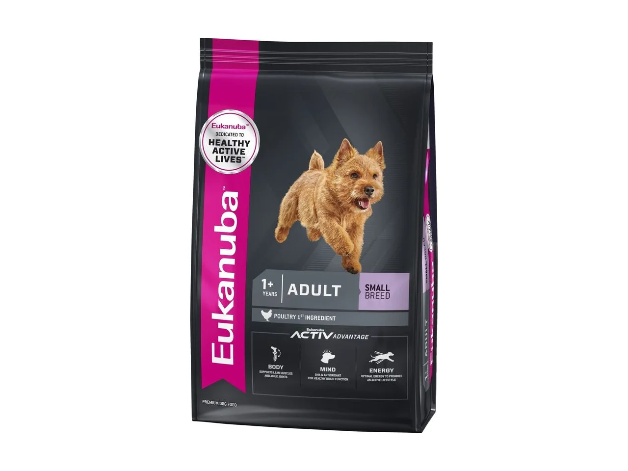 Eukanuba Adult Small Breed Dry Dog Food 3kg pack
