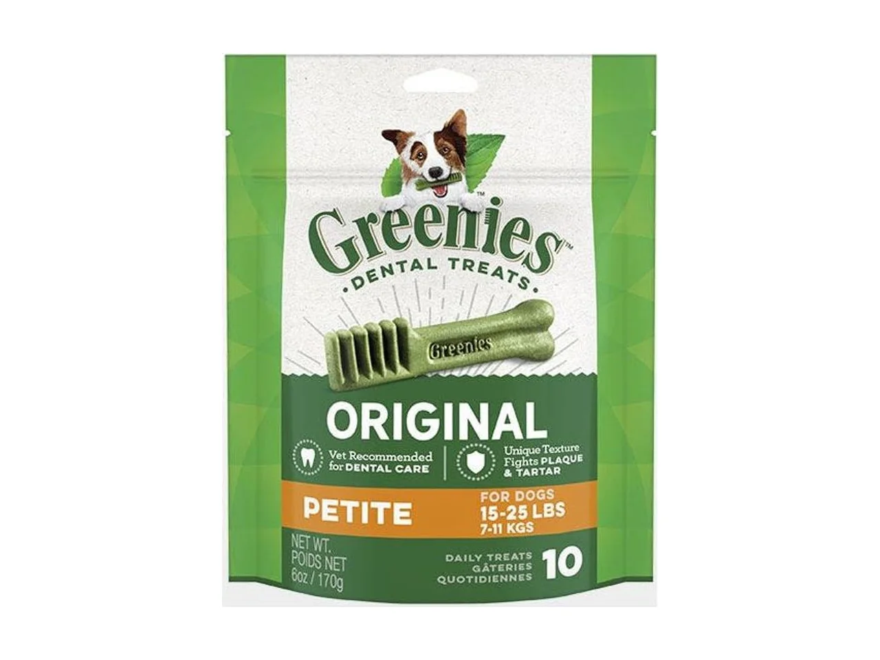 Greenies Original Petite Dog Dental Treats 170g