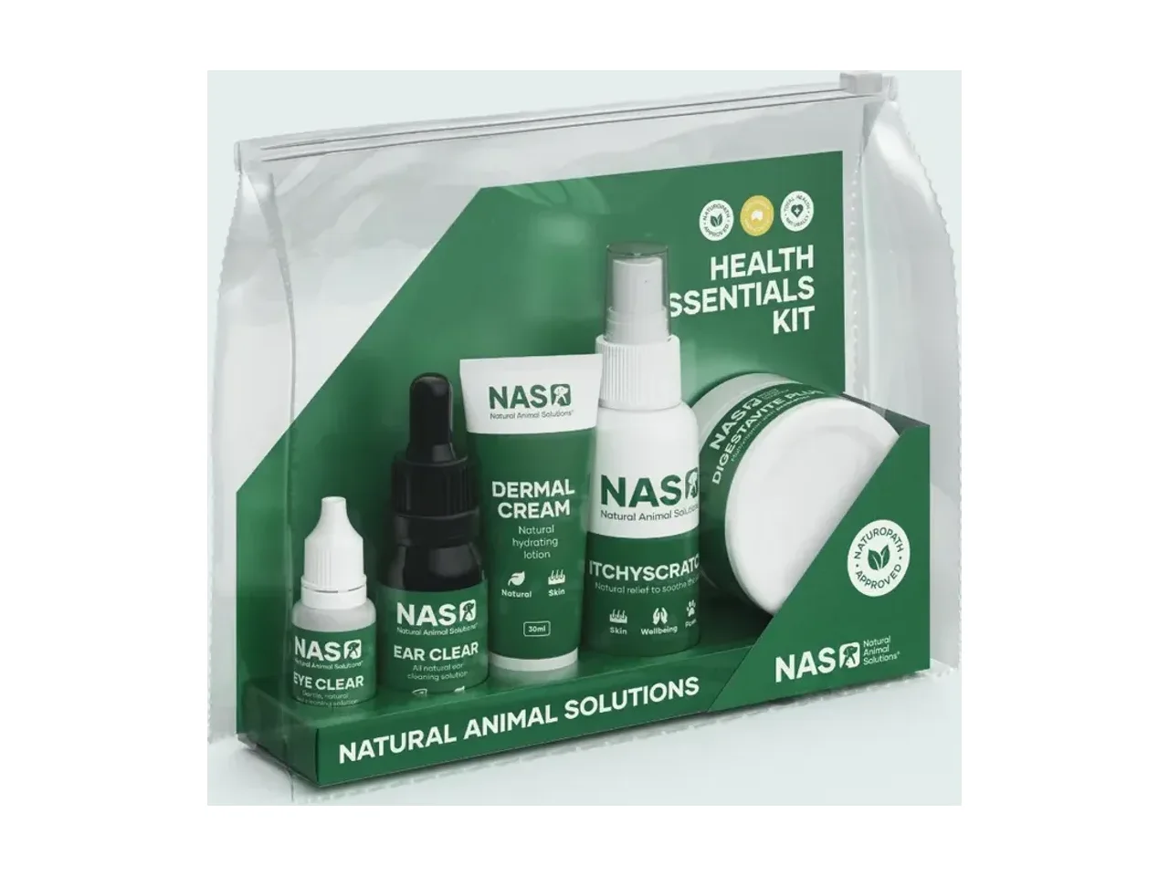 Natural Animal Solutions Health Essentials Kit pack