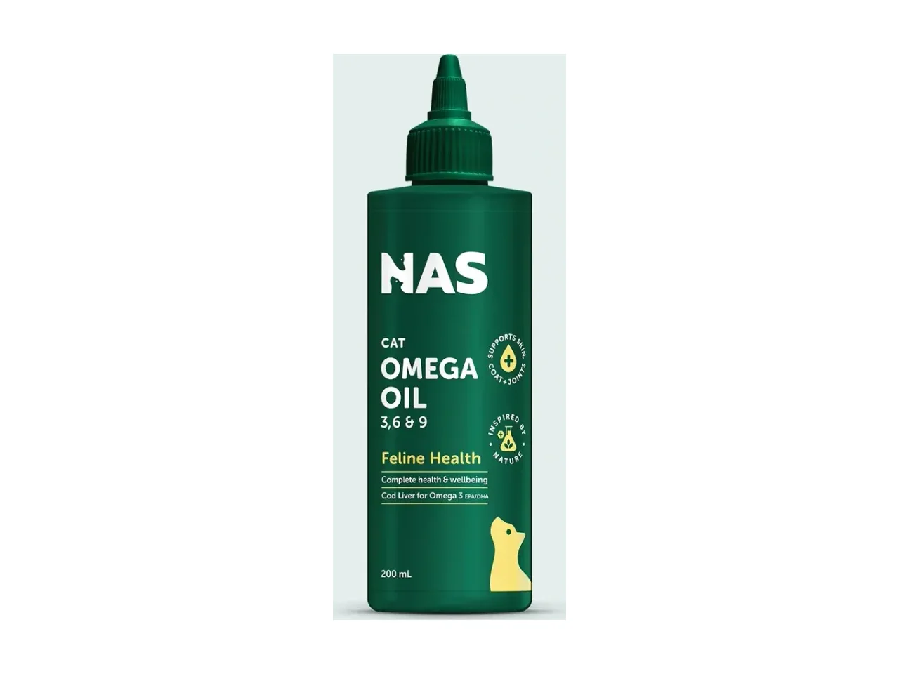 Natural Animal Solutions Omega Oil 3 6 9 Feline Health pack