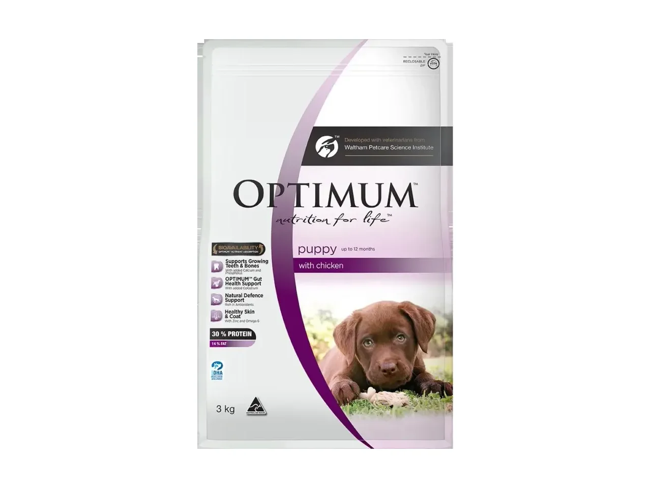 Optimum Puppy Chicken & Rice 3kg pack