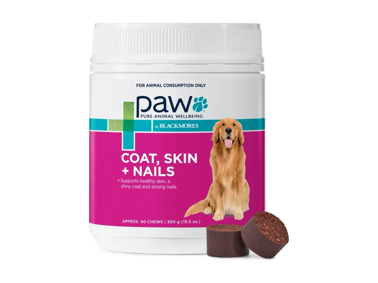 PAW by Blackmores Coat, Skin & Nails Multivitamin for Dogs 300g pack