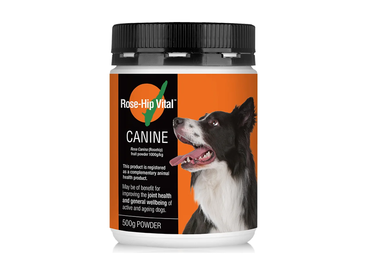 Rose-Hip Vital Canine Joint Supplement Powder 500g Twin Pack (2 x 500g) pack