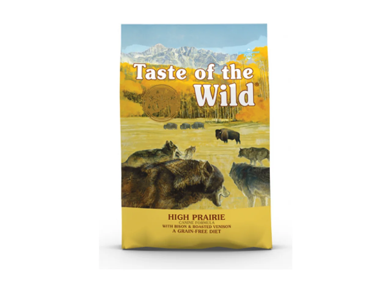 Taste of the Wild High Prairie Canine Roasted Bison & Venison Adult Dry Dog Food 12.2kg pack