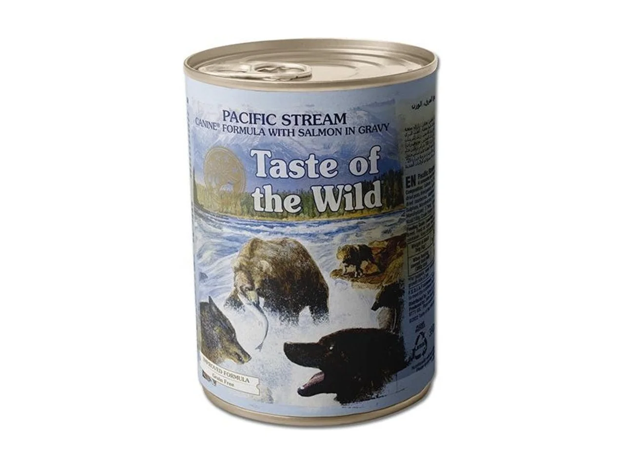 Taste of the Wild Pacific Stream Salmon in Gravy Canned Dog Food 390g x 12 pack