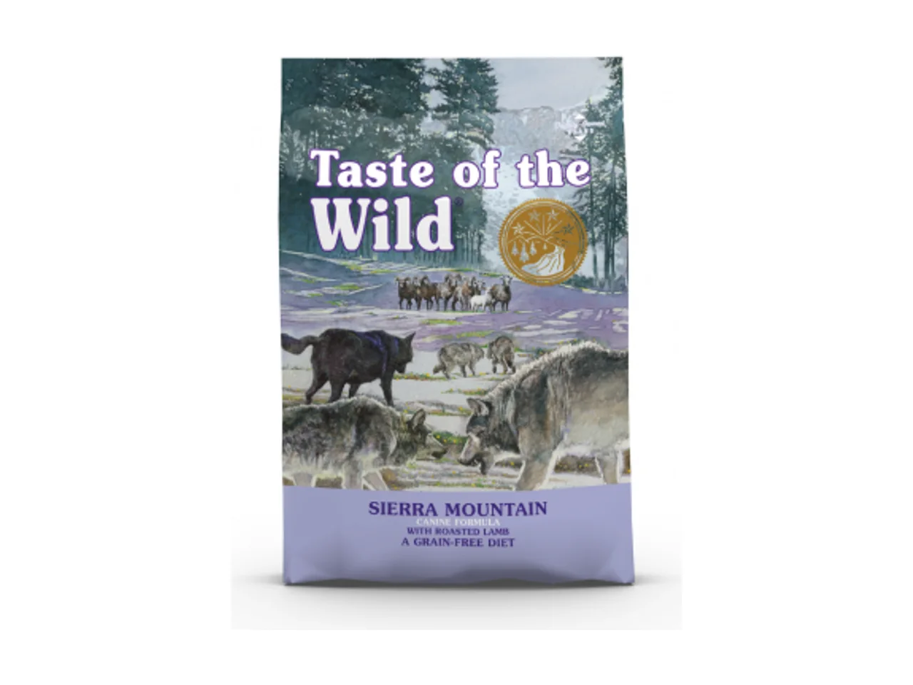 Taste of the Wild Sierra Mountain Canine Roasted Lamb Dry Dog Food 12.2kg pack