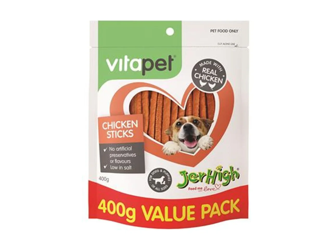 VitaPet Chicken Sticks Dog Treats 100g