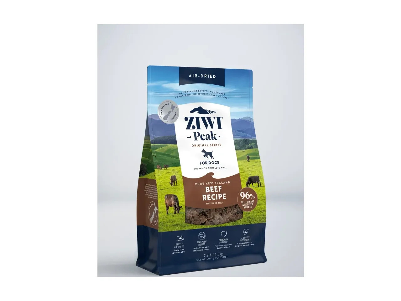 ZIWI Peak Air-Dried Beef 1kg pack
